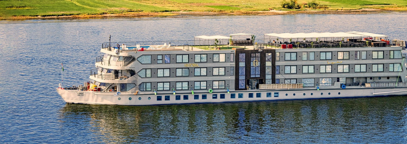 4 Nights on Historia Luxury Nile Cruise: Egypt in Style