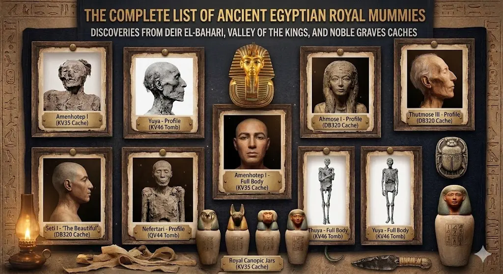 Ancient Egyptian Mummies: Guide to Famous Royal Mummies