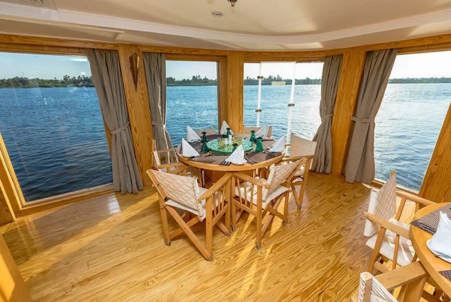 Aida Dahabiya 4 Days From Aswan Luxor
