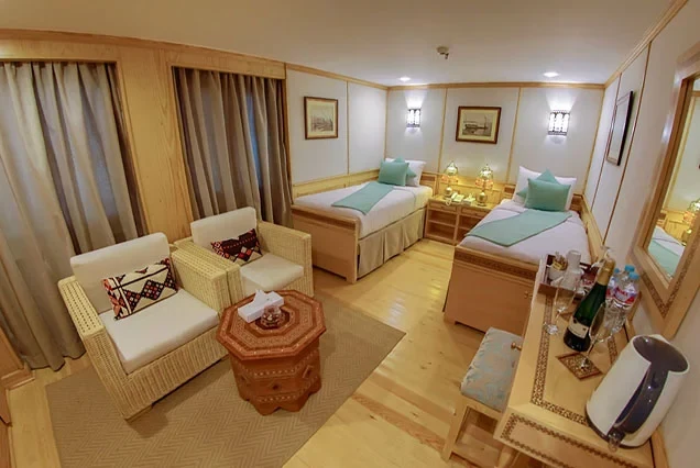 Aida Dahabiya 4 Days From Aswan Luxor
