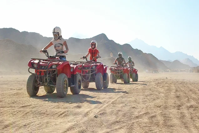 Elite Quad Biking and Desert Safari Experience in Sharm El Sheikh