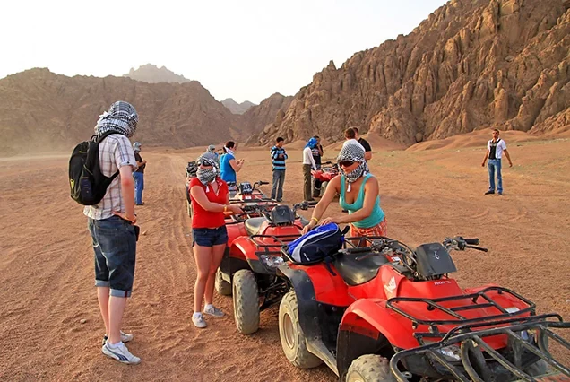 Elite Quad Biking and Desert Safari Experience in Sharm El Sheikh