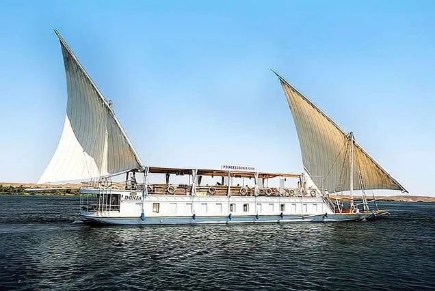 Princess Donia Dahabiya 4 Days Aswan Luxor