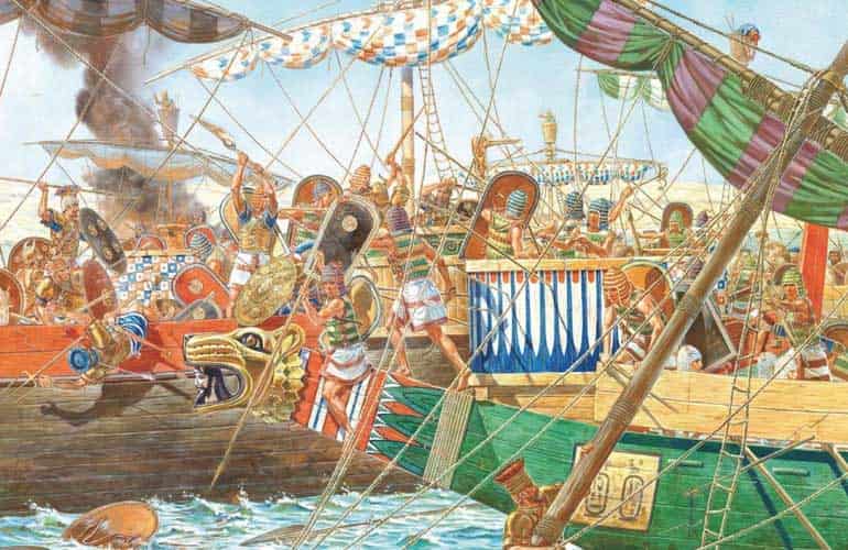 Battle of the delta 1175 BC - Ancient Guide