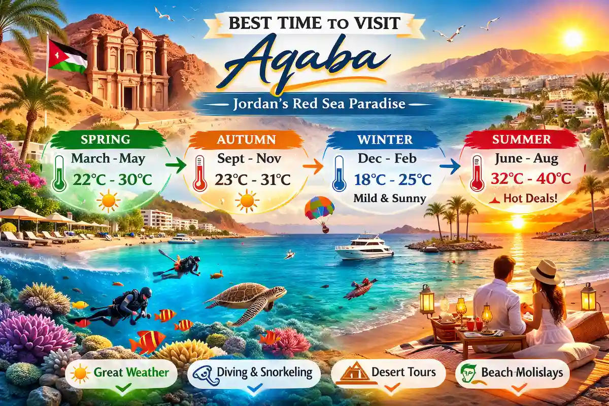 Best Time to Visit Aqaba: A Complete Seasonal Guide