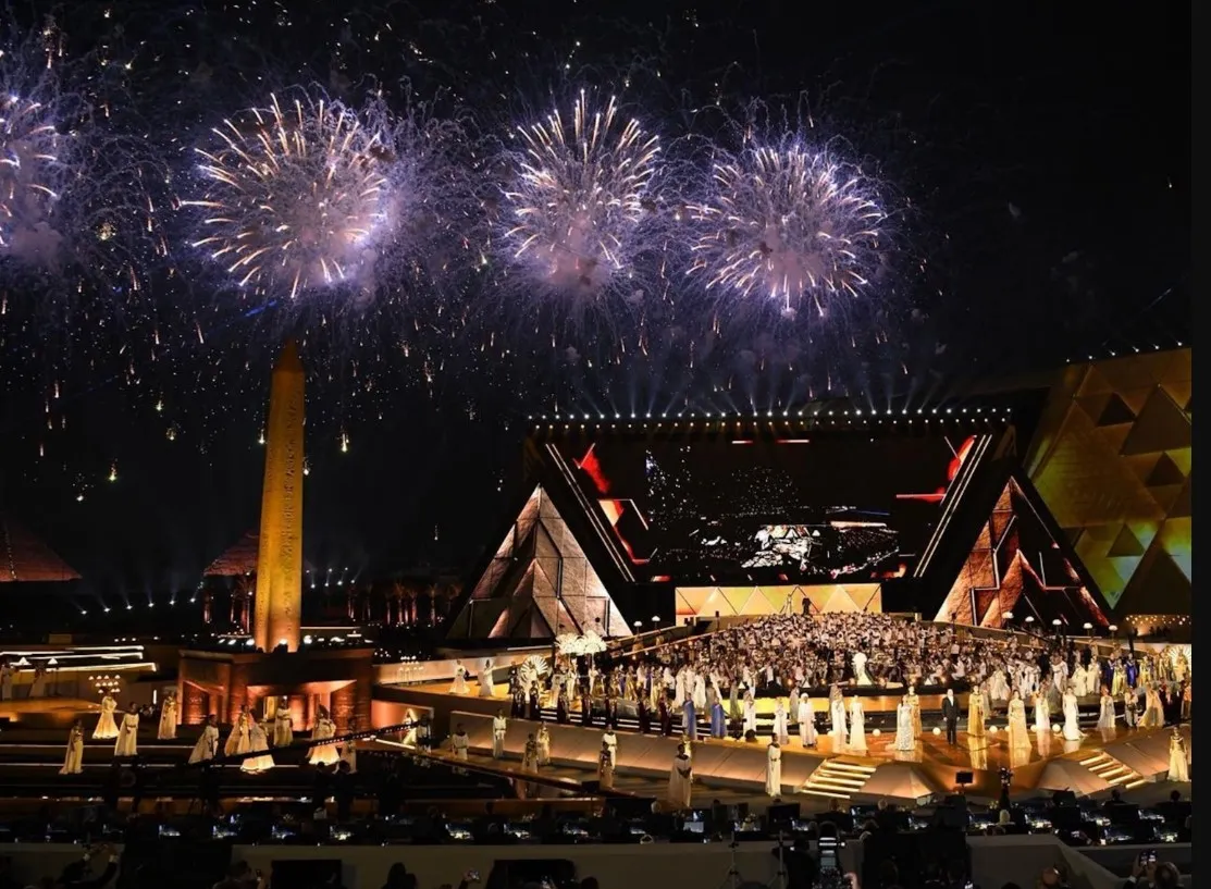 New Year celebration in Egypt