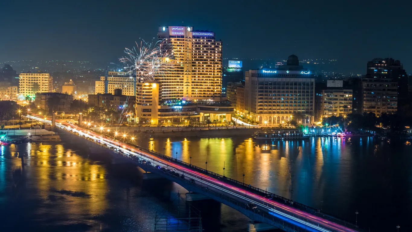 New Year events Egypt
