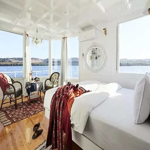 Adelaïde Dahabiya 6 Days From Luxor Aswan Graceful 5-Star Sailing