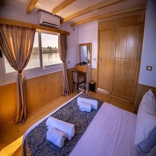Akhnaton Dahabiya 5 Days From Luxor Aswan 5-Star Boutique Sailing