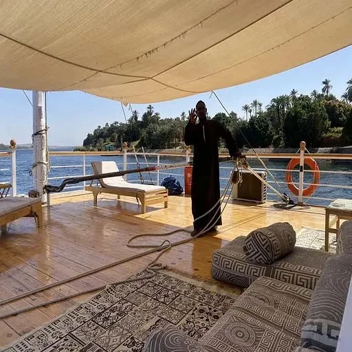 Akhnaton Dahabiya 5 Days From Luxor Aswan 5-Star Boutique Sailing