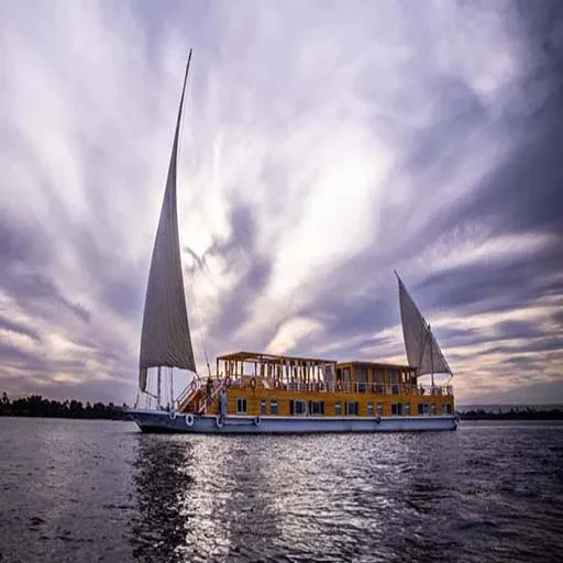Akhnaton Dahabiya 5 Days From Luxor Aswan 5-Star Boutique Sailing