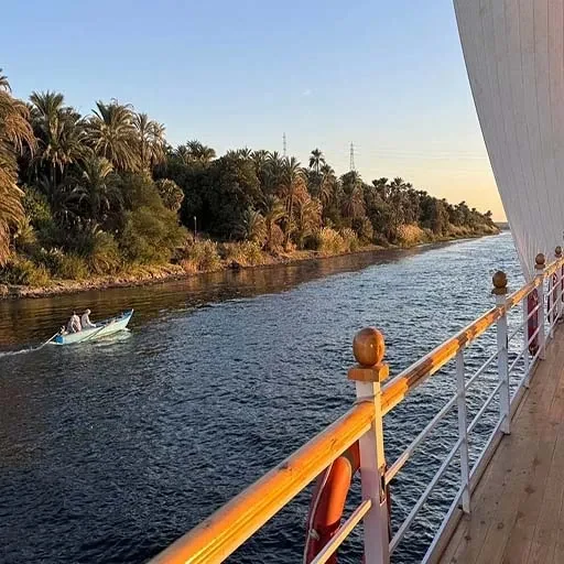 Akhnaton Dahabiya 5 Days From Luxor Aswan 5-Star Boutique Sailing