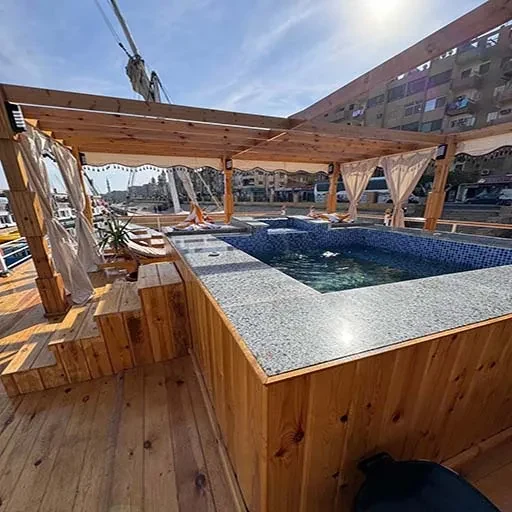 Akhnaton Dahabiya 5 Days From Luxor Aswan 5-Star Boutique Sailing