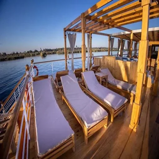 Akhnaton Dahabiya 5 Days From Luxor Aswan 5-Star Boutique Sailing