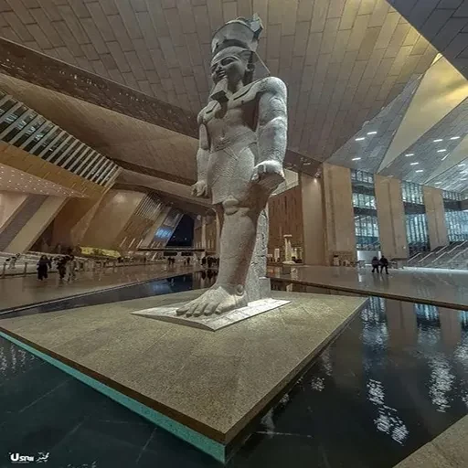 Private Day Trip Grand Egyptian Museum From Hurghada by Flight & Giza Pyramids