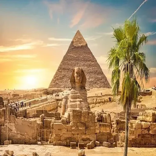 Private Day Trip Grand Egyptian Museum From Luxor by Flight & Giza Pyramids