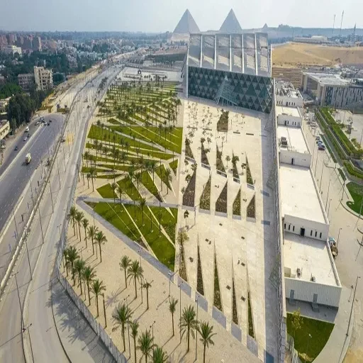 Private Day Trip Grand Egyptian Museum From Luxor by Flight & Giza Pyramids