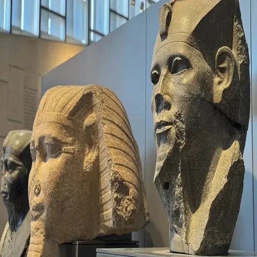Private Day Trip Grand Egyptian Museum From Luxor by Flight & Giza Pyramids