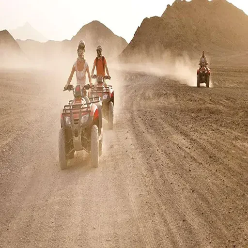 Adrenaline-Fueled Quad Bike at Giza Pyramids Safari