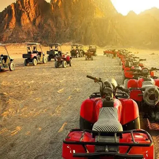 Adrenaline-Fueled Quad Bike at Giza Pyramids Safari