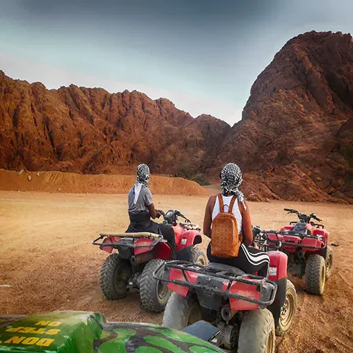 Adrenaline-Fueled Quad Bike at Giza Pyramids Safari