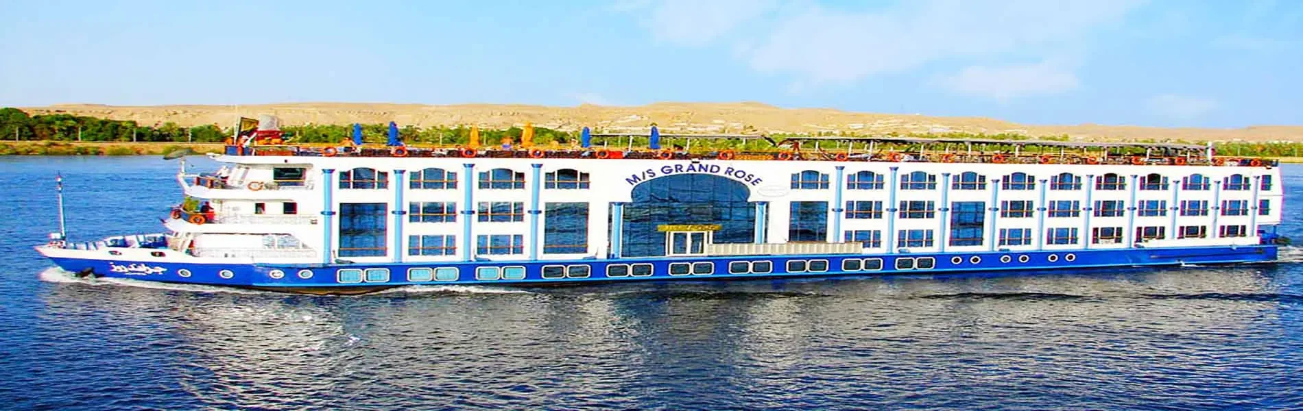 Grand Rose Nile Cruise 5 Days From Luxor
