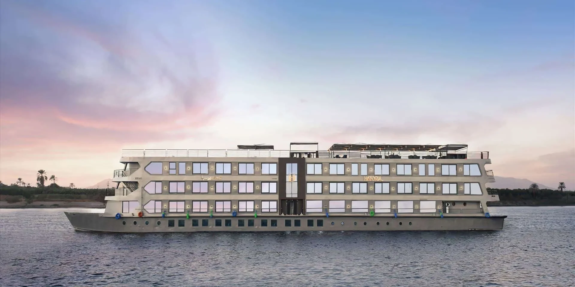 Historia Luxury Nile Cruise 5 Days Luxor Aswan