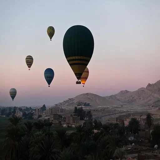 Private Hot Air Balloon Valley of the Kings & West Bank Tour