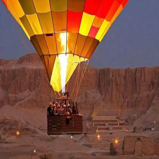 Breathtaking Sunrise Luxor Hot Air Balloon Ride