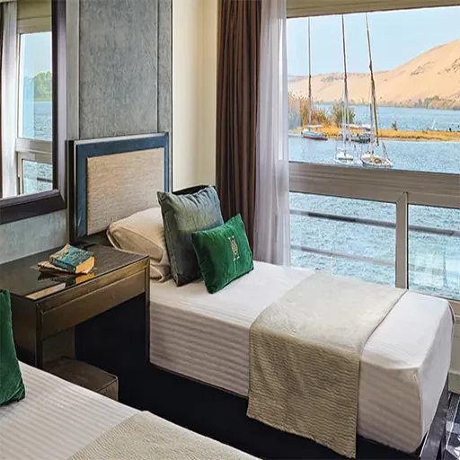 Movenpick Hamees Nile Cruise 8 Days Luxor Aswan