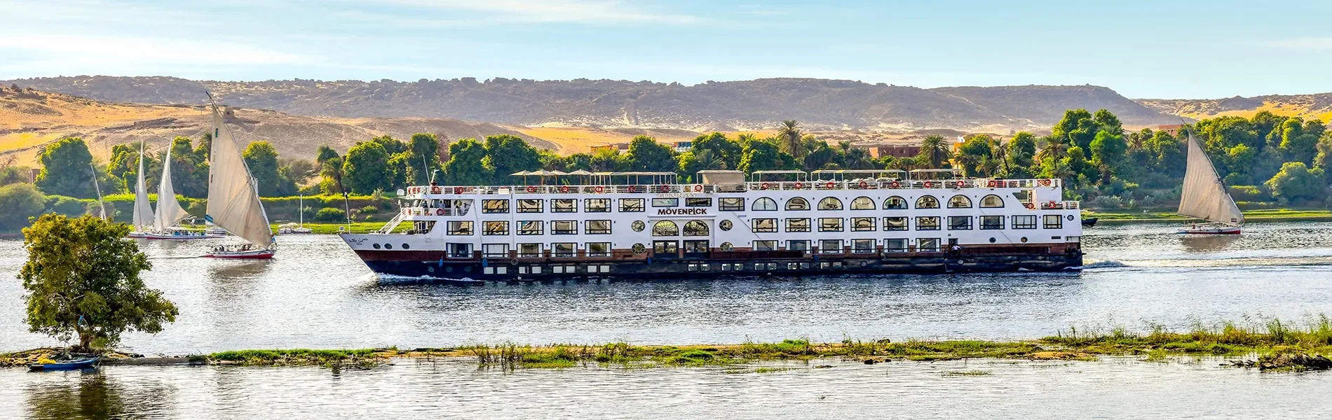 Movenpick Sun Ray Nile Cruise 4 Days Aswan Luxor