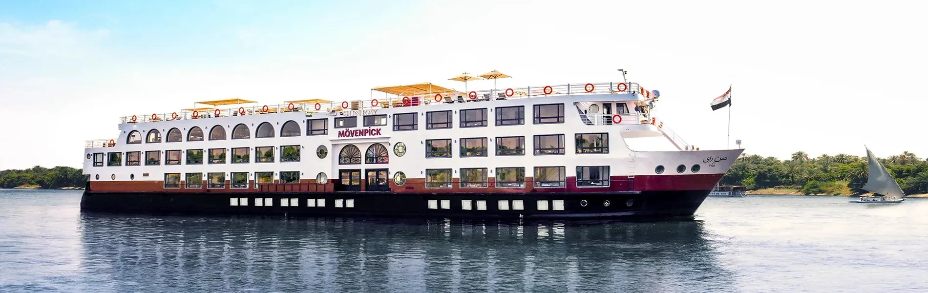Movenpick Sun Ray Nile Cruise 8 Days Luxor Aswan