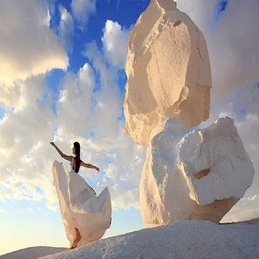 2-Day Private White Desert Egypt Tour from Cairo