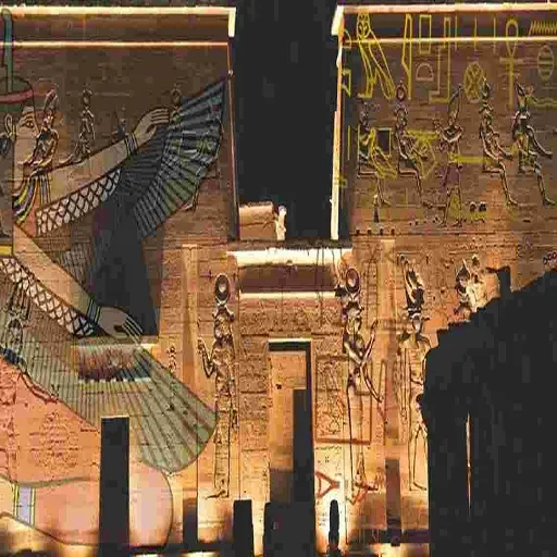 Mesmerizing Philae Temple Sound and Light Show Evening Experience