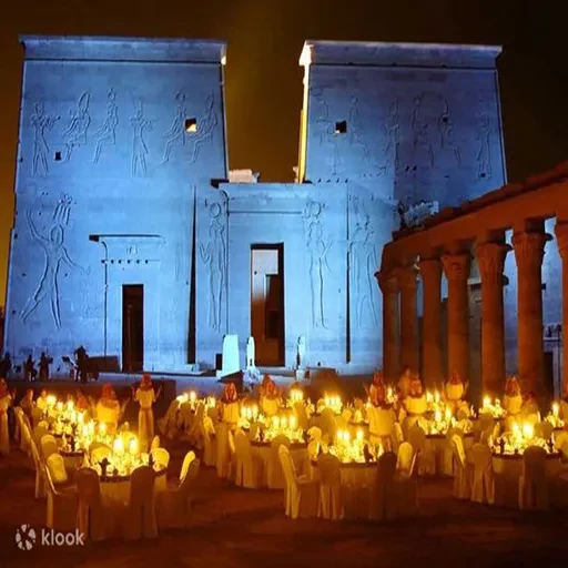 Mesmerizing Philae Temple Sound and Light Show Evening Experience