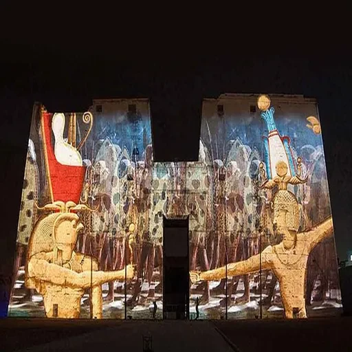 Mesmerizing Philae Temple Sound and Light Show Evening Experience