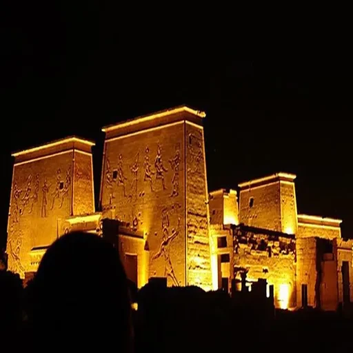 Mesmerizing Philae Temple Sound and Light Show Evening Experience