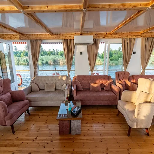 Princess Cleopatra Dahabiya 5 Days Luxor Aswan