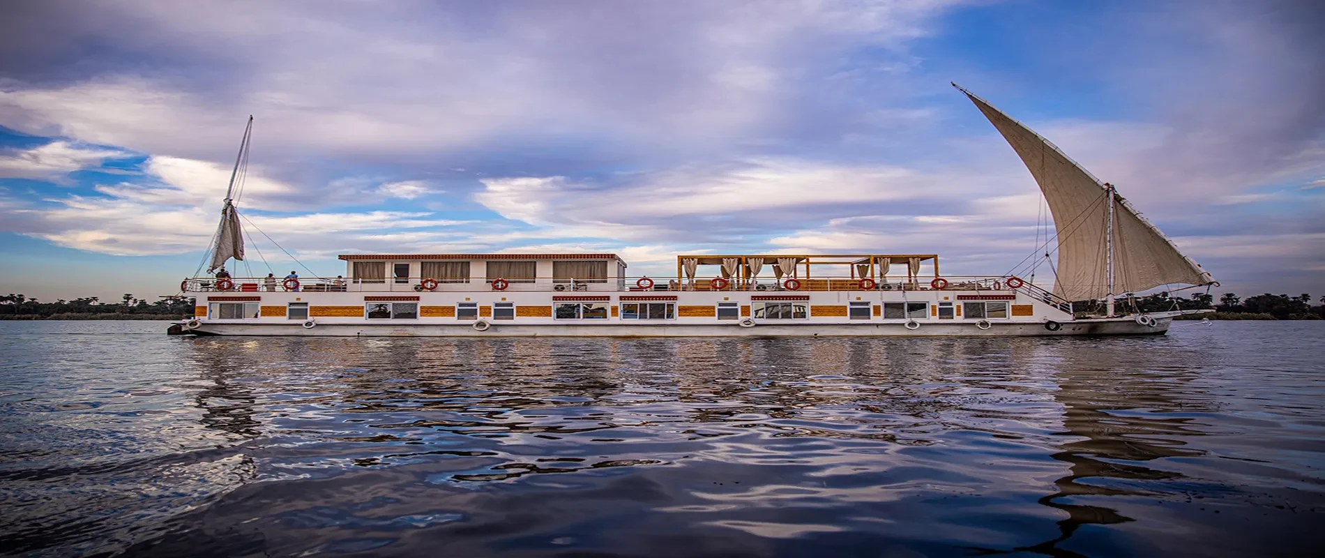 Princess Cleopatra Dahabiya 4 Days Aswan Luxor
