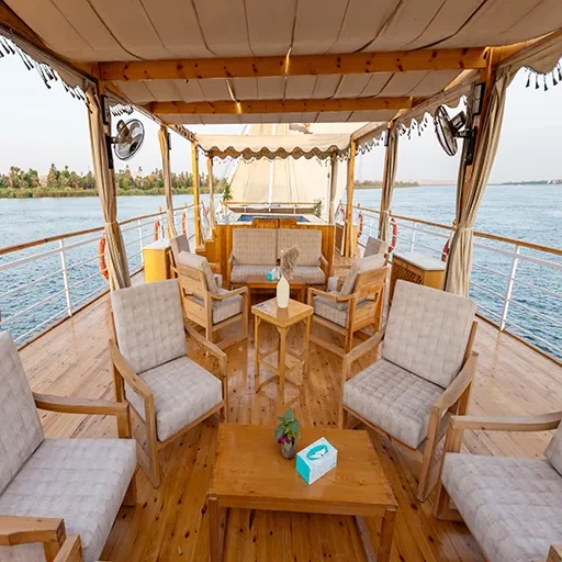 Princess Cleopatra Dahabiya 8 Days Luxor Aswan