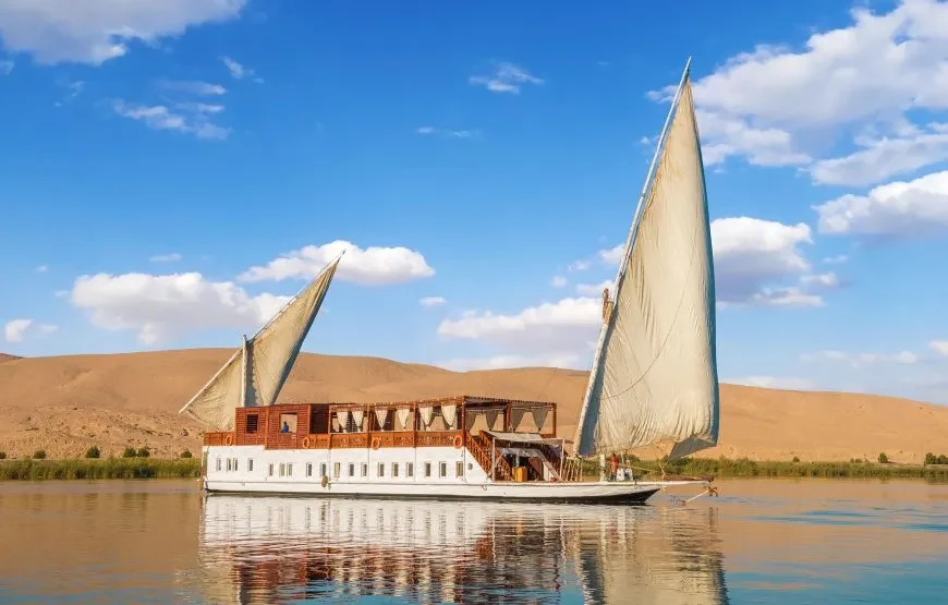 Royal Cleopatra Dahabiya 4 Days Aswan Luxor