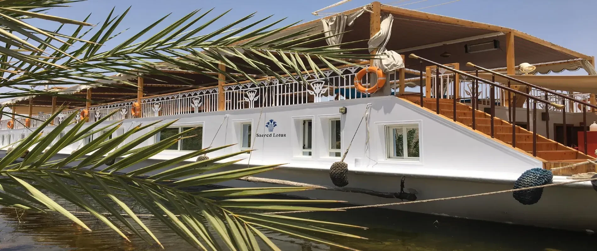 Sacred Lotus Dahabiya 5 Days Luxor Aswan