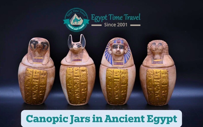 Canopic jars in Ancient Egypt | Mummification & Burial Facts