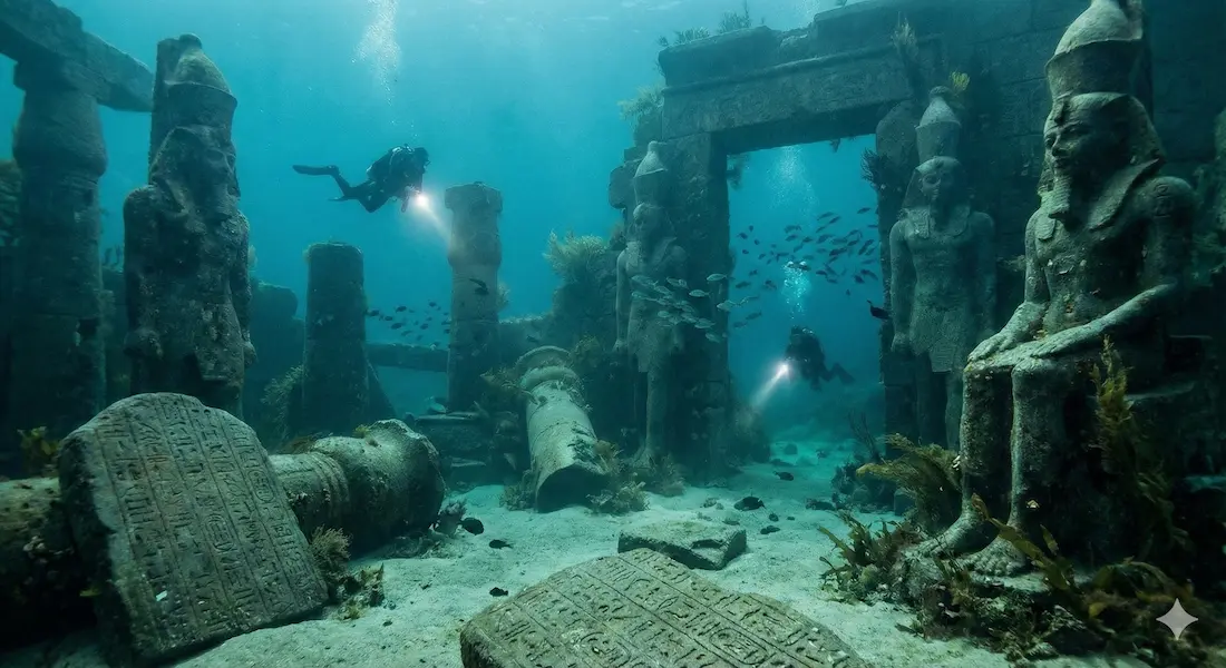 Heracleion: The Lost City of Thonis-Heracleion Beneath the Sea