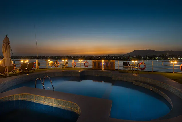 Jaz Royale Nile Cruise 4 Days Aswan Luxor