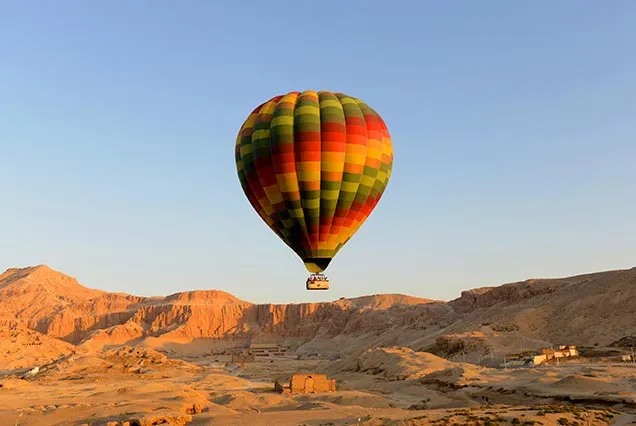 Breathtaking Sunrise Luxor Hot Air Balloon Ride