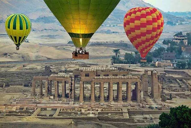 Breathtaking Sunrise Luxor Hot Air Balloon Ride