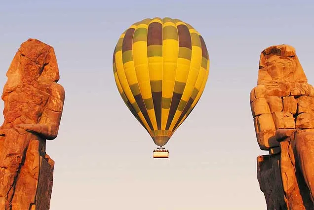 Breathtaking Sunrise Luxor Hot Air Balloon Ride