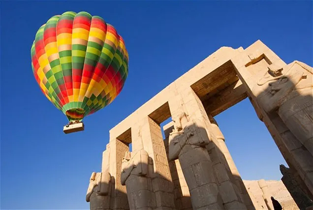 Breathtaking Sunrise Luxor Hot Air Balloon Ride