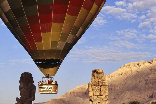 Breathtaking Sunrise Luxor Hot Air Balloon Ride